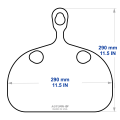 Breath Shield for Manual Phoropter, Large, Universal Style